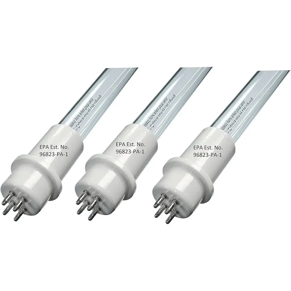 

Набор из 3 УФ-ламп Y0390 | Совместим с системами Lennox UVC 24V | 16-дюймовые кварцевые ультрафиолетовые лампы T5 | 4-контактное основание с фиксирующим кольцом