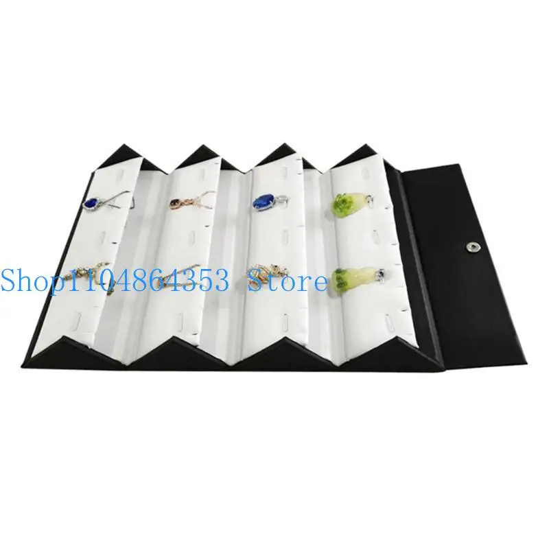 

652F Просторные и безопасные органайзеры для путешествий для ювелирных изделий Элегантный дорожный футляр для ювелирных изделий