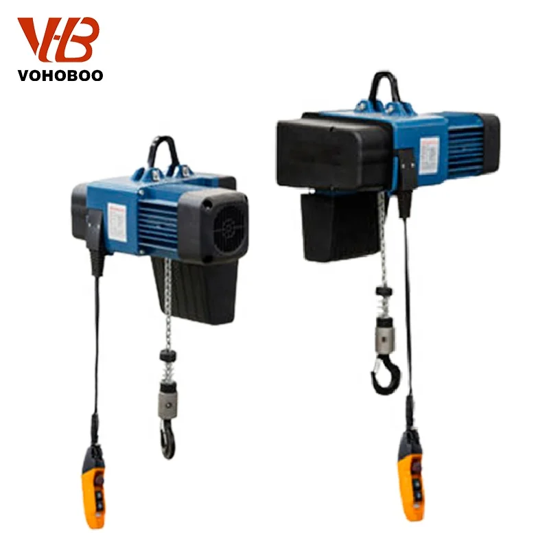 2025 حار HH النوع الأوروبي رافعة سلسلة كهربائية لرفع 250 كجم 500 كجم 1 طن 2 طن مع المحدد #3