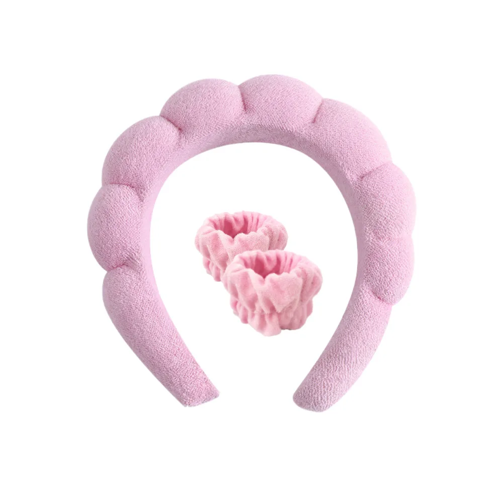 Washing and Hair Accessories for Women Washing and Bathing Cloud Sponge Hair Bands Makeup and Makeup Removal Headbands