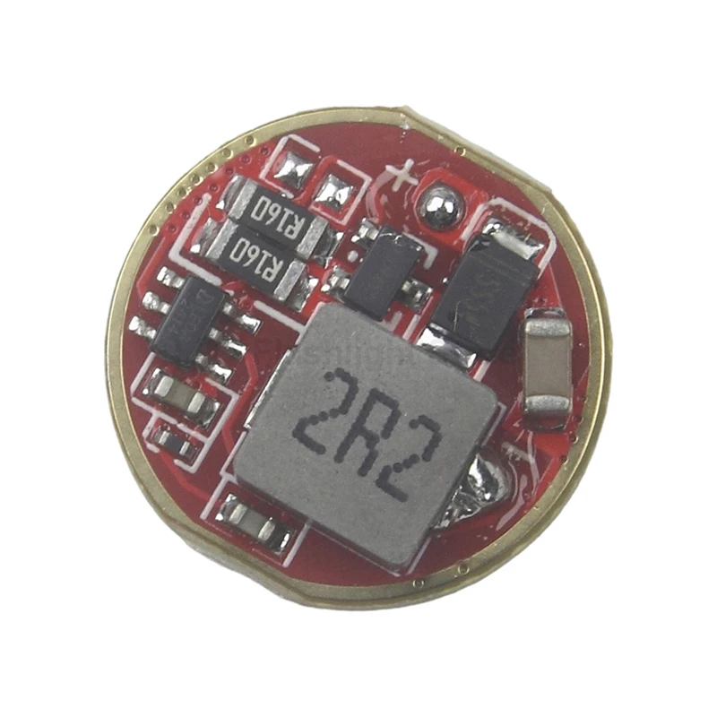 17mm / 20mm 2.8V-12V 1-3 cells 2800mA 3-Mode Buck Flashlight Driver