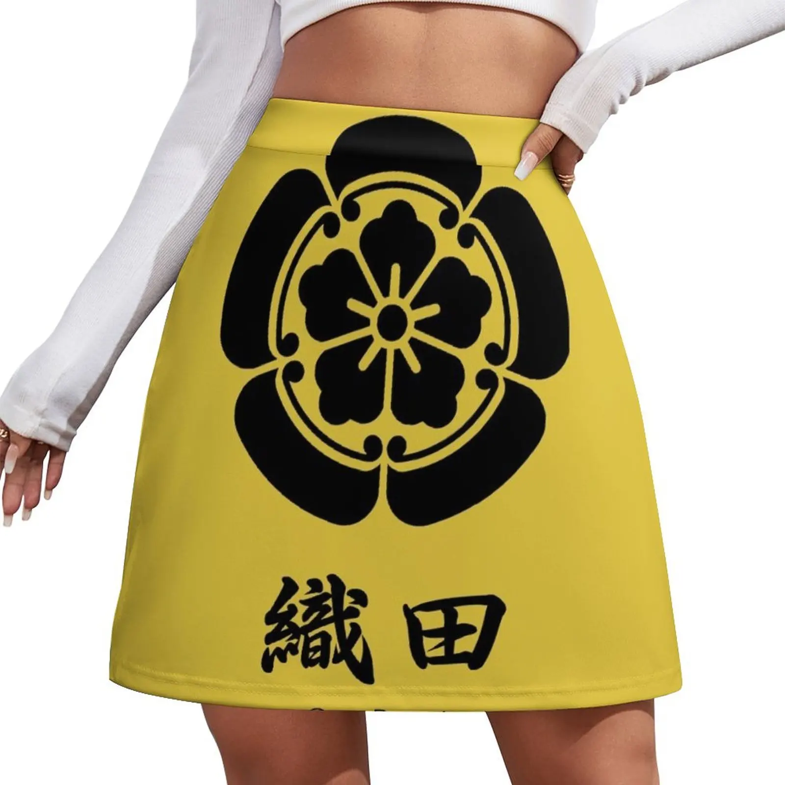 

Oda Clan kamon with Clan Name Mini Skirt women's summer clothing 2025 skirts summer 2025 woman Mini Skirt