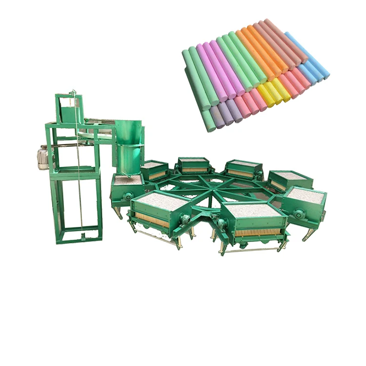 800pcs Loading School 8molds Dustless Chalk Making Machine Chalk Moulding Forming Drying Machine