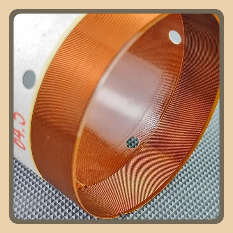 

1PCS 64.5mm Bass Voice Coil For 12 inch -15 inch Subwoofer Speaker 8OHM IN / OUT Woofer With Sound Air Outlet Hole