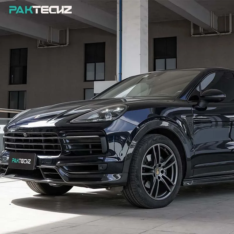 

Paktechz Dry Carbon Fiber Bodykit Fender Flares Wheel Arches for Porsche Cayenne 9Y0 Coupe 9Y3