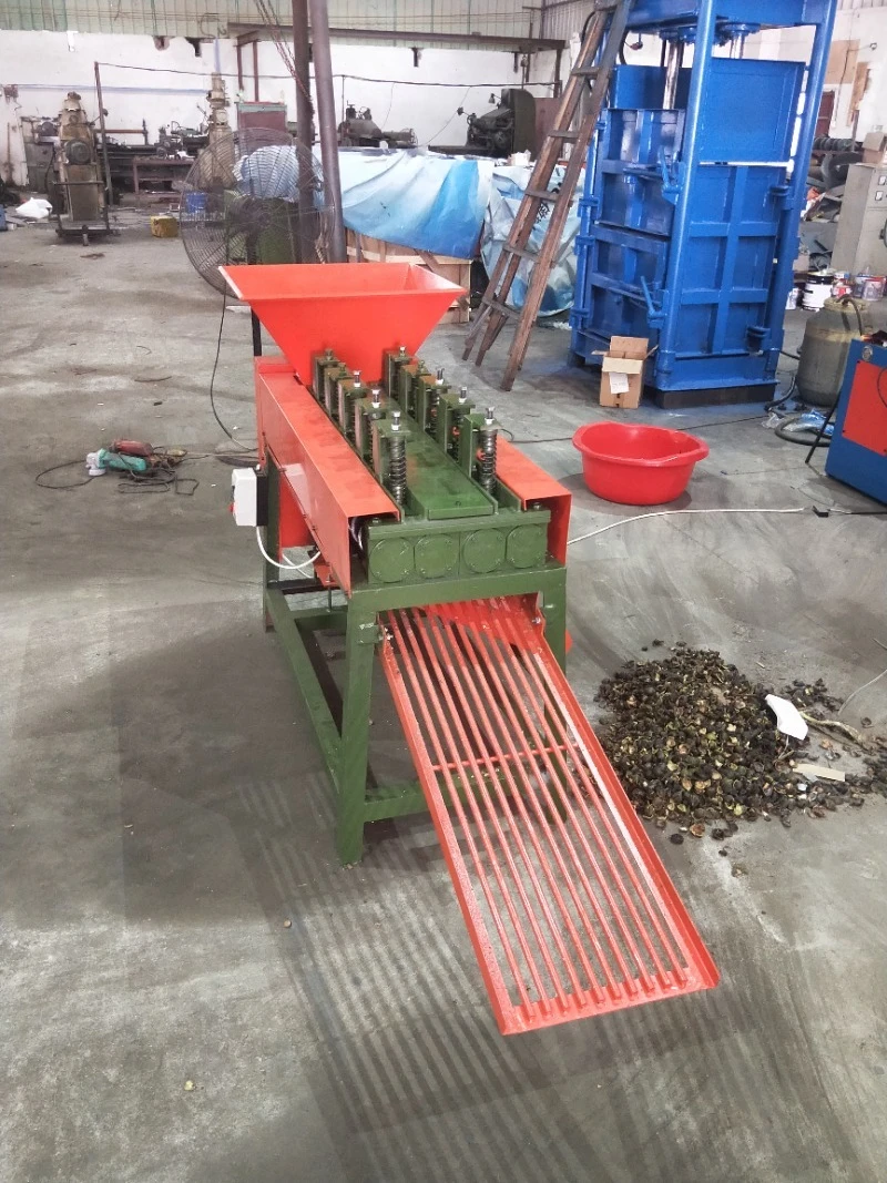 Macadamia Noten Soft Sheller Peeling Machine Macadamia Groene Verwijdermachine