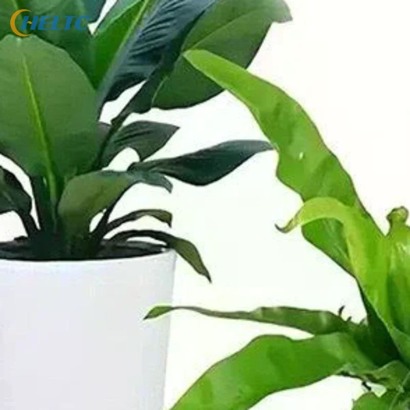 1PCS Leaf Cleaning Tongs - Handheld Green Plant Cleaning Brush Bamboo Handle,Durable Bamboo Design For Efficient Leaf Removal