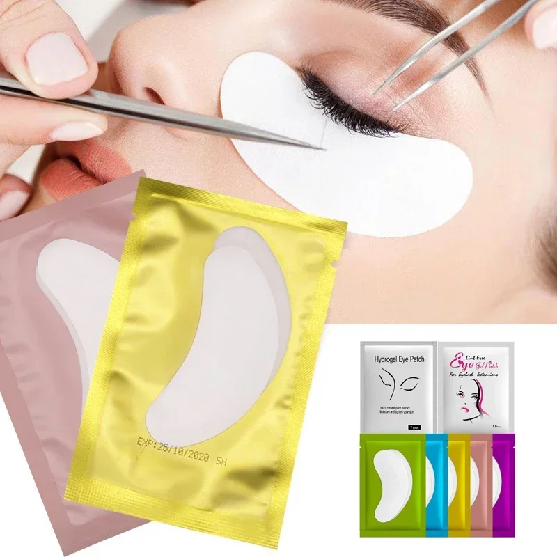 Patches zum Bauen von Hydrogel-Augenpads, Wimpernverlängerung, Papieraufkleber, fusselfrei, unter den Augenpads, Make-up-Zubehör