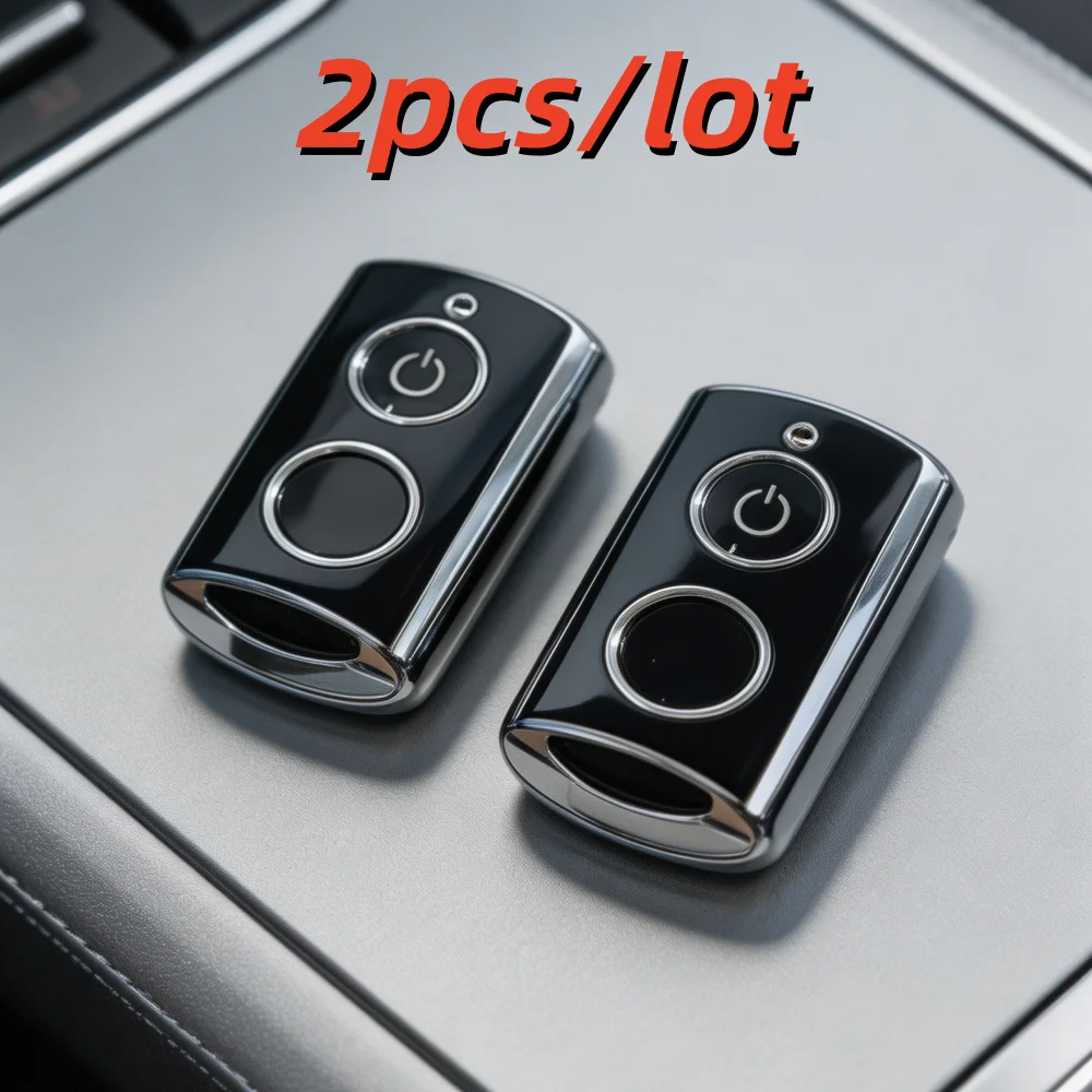 2pcs/lot Car Key Case Covers For Yamaha Nmax 2021/2022 NVX NVX155 XMAX XMAX300 QBIX AEROX JAUNS 2018 2019