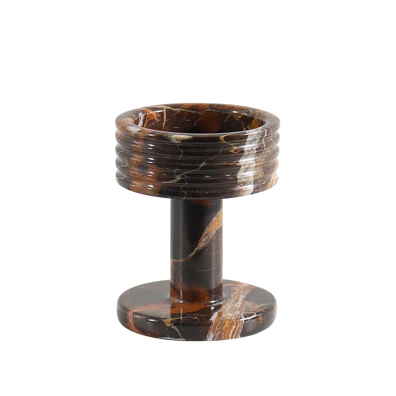 

marble vase flower arrangement hotel exhibition hall living room coffee table flower arrangement wabi sandy wind ornament