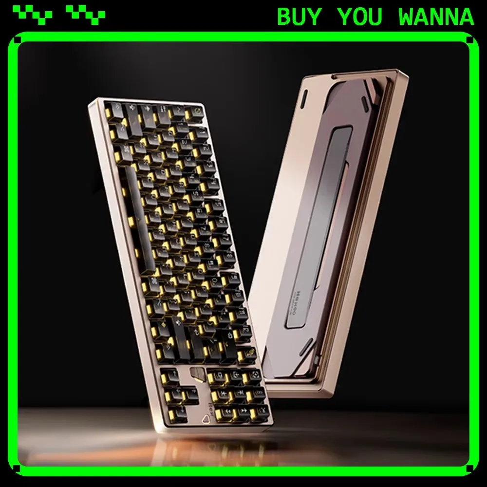 Atk qk hex 80 teclado de interruptor magnético rt0.005mm teclado de alumínio para jogos 220 malha 8000hz ânodo pulverização rgb para acessórios de pc