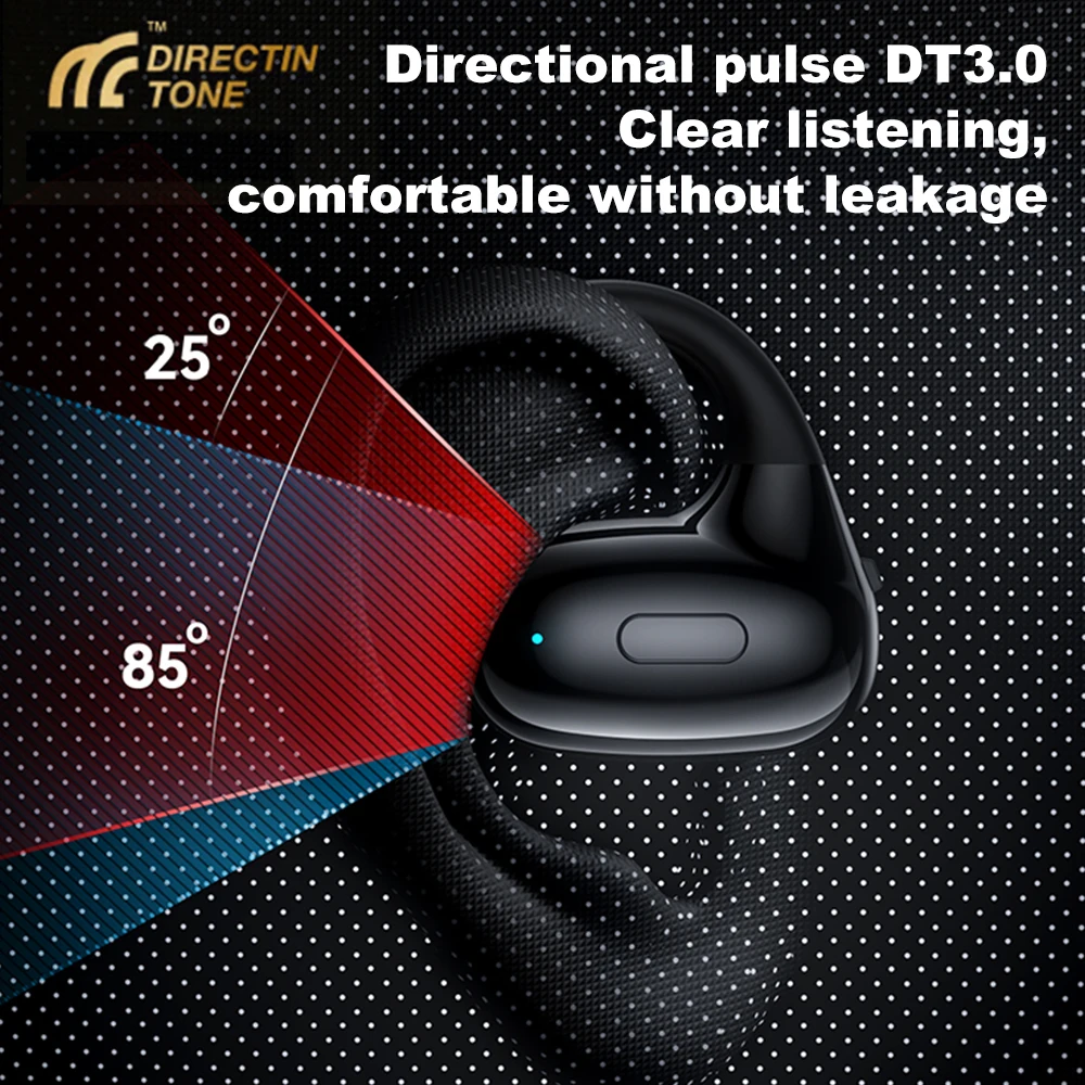 

Air Conduction Headphone Bluetooth 5.3 Earhook Sports DT3.0 Directional Sound Transmission Wireless Headset IPX6 Sports Earphone