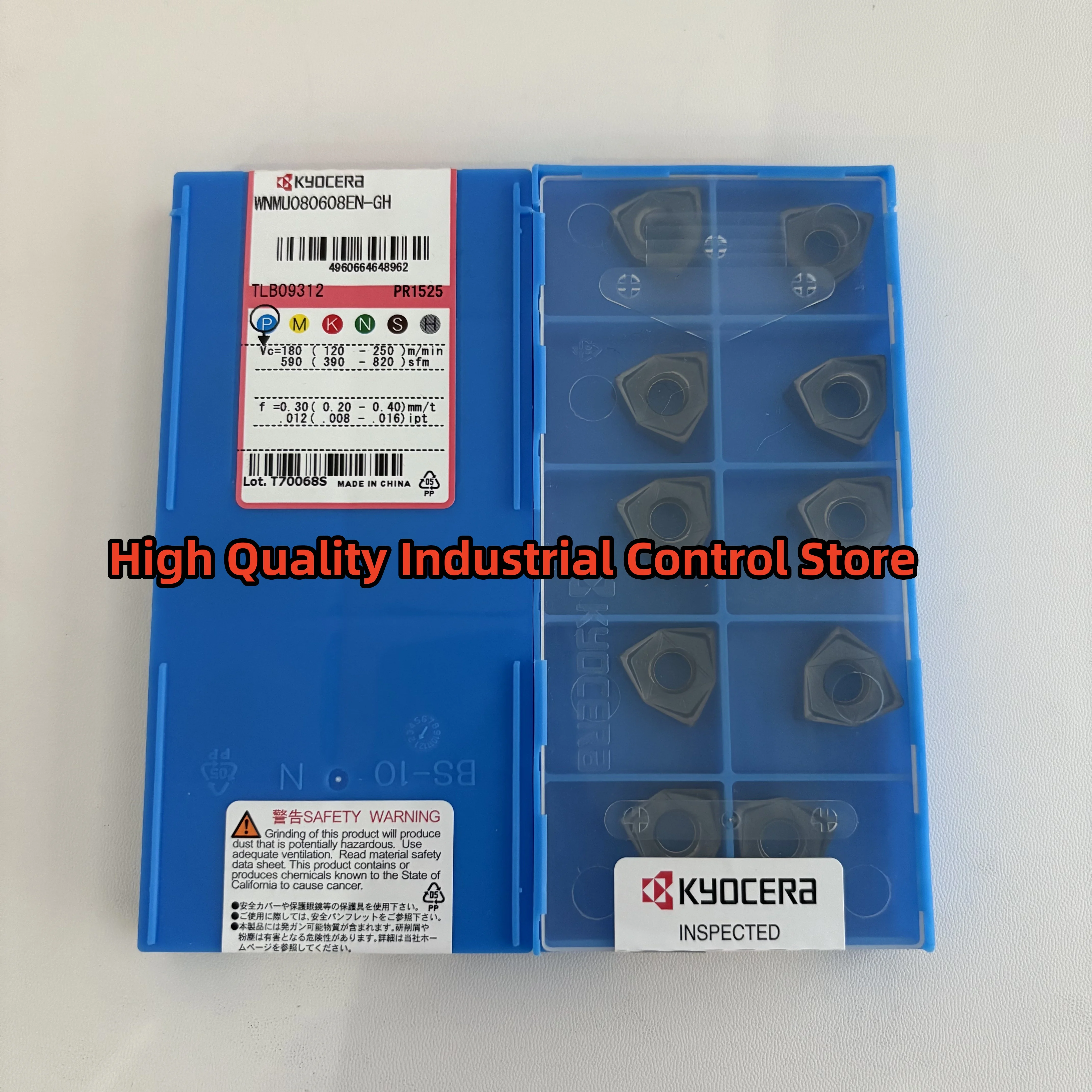 

10PCS WNMU080608EN-GH PR1525 CNC Blade new original