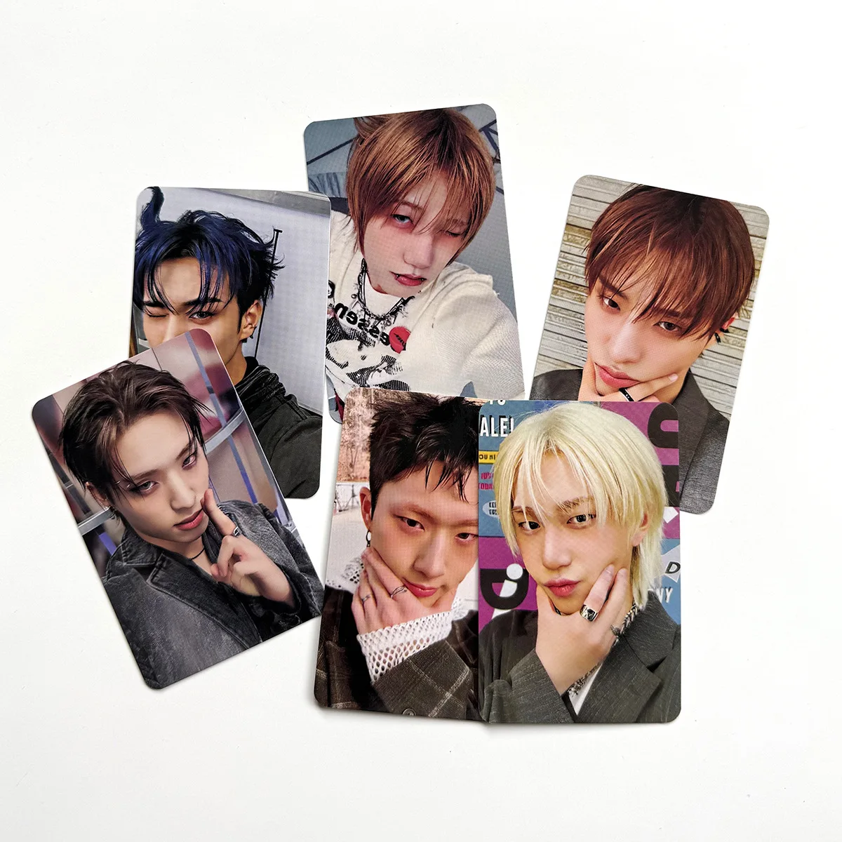 6pcs/set Kpop P1Harmony DUH! Album Photocard KTOWN4U FNC SHOP