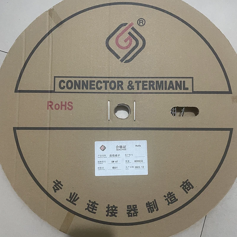 8000PCS  SM2.54 Terminal SM 2.5 Male Crimp Pins for Housing SM 2.54mm Connector