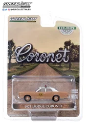 1:64 1975 Dodge Coronet  Diecast Metal Alloy Model Car Toys For  Gift Collection