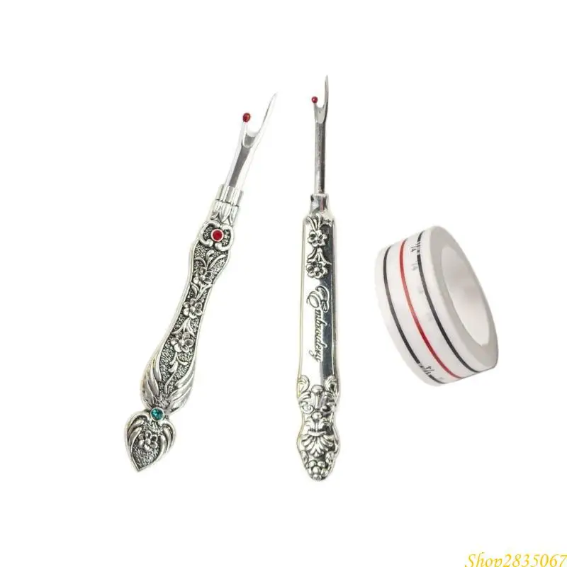 

2Pcs Seam Rippers with Sewing Tape for Sewing Clothes DIY Craft 831F