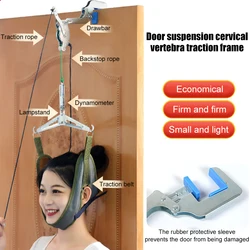 Adjustable Chiropractic Neck Correction Stretcher Pain Relief Portable Door Suspension Posture Correction Vertebrae Recovery Set