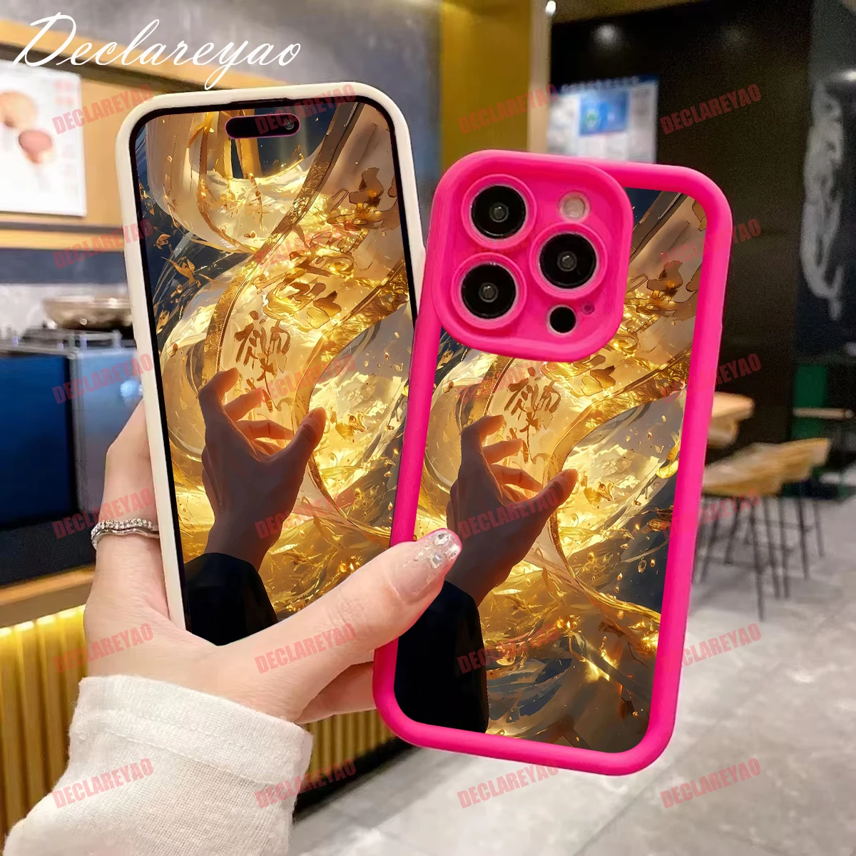 DECLAREYAO Cover in TPU opaca morbida e leggera per Samsung Galaxy FE S22 S24 S20 S21 S25 Custodia antiurto