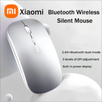 Xiaomi Bluetooth Wireless Mouse Rechargeable 2.4G Dual Mode Mouse Ergonomic Mouse Suitable For Laptop Ipad Tablet Laptop Mobile