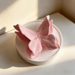 3D Butterfly Aromatherapy Gypsum Crafts Silicone Mold DIY Plaster Ornament Molds For Car Decoration Silicone Mould