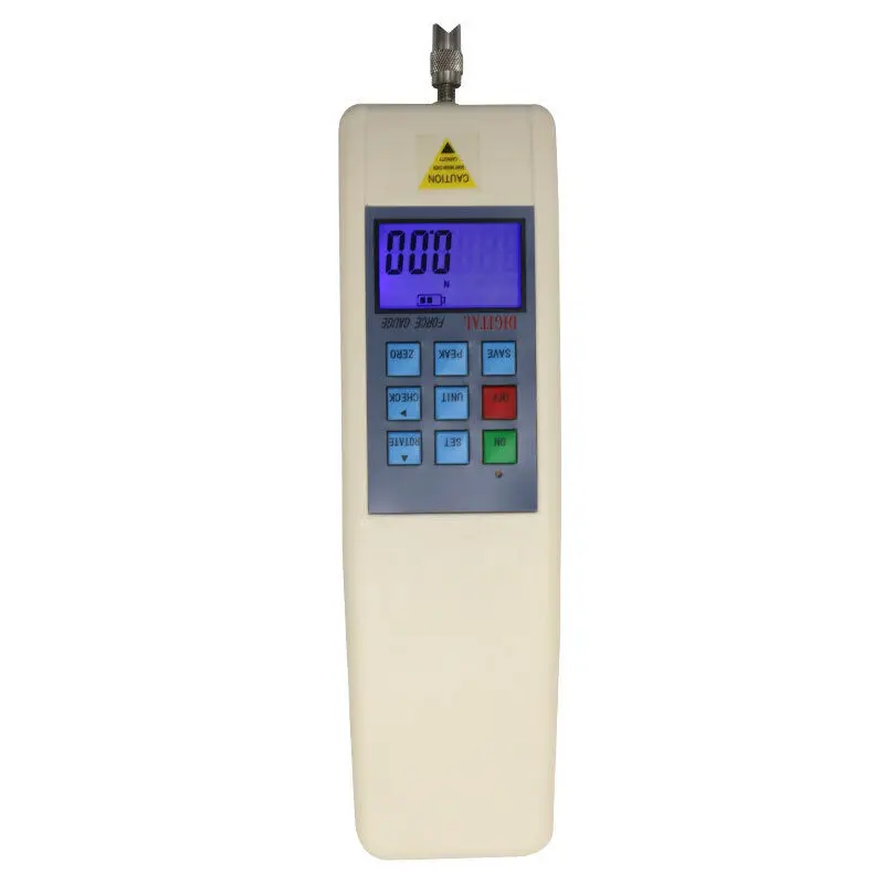 50N/5KG/11lb Digital Push Pull Force Gauge Tester Meter Portable Hand Dynamometer Push Pull Machine With N / kg / lb 3 Units