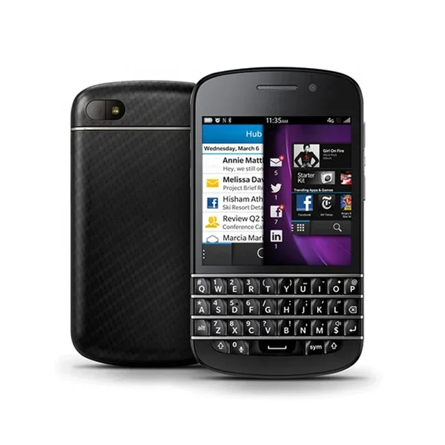 Free Shipping For Blackberry Q10 BLACK Original Cheap GSM Full Keyboard QWERTY Touchscreen Mobile Cell Phone Smartphone By POST