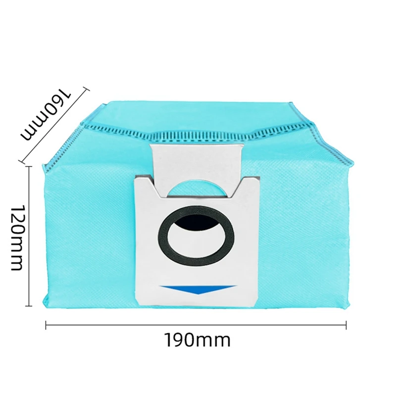 4 шт. мешок для пыли для Ecovacs DEEBOT X1 OMNI/T10 OMNI аксессуары замена робота-пылесоса