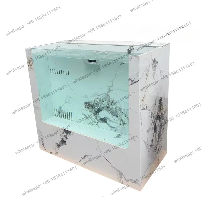 z.Balcony rock slab fish pond back filter stone fish tank landscape custom water table ornament outdoor home