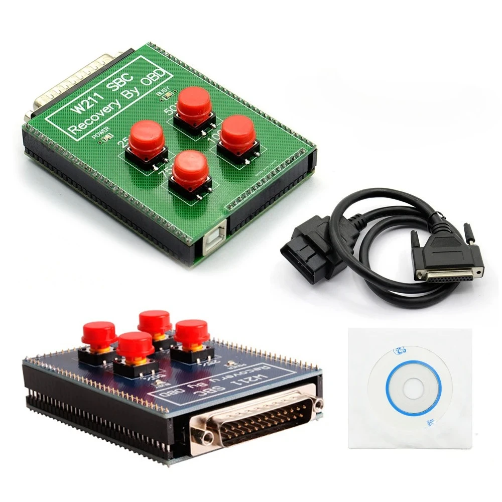 Newest OBD2 Reocvery Tool for Mercedes-Benz SBC Repair Tool C249F SBC ABS W211 R230 Recovery By OBD Directly W211 SBC Reset Tool