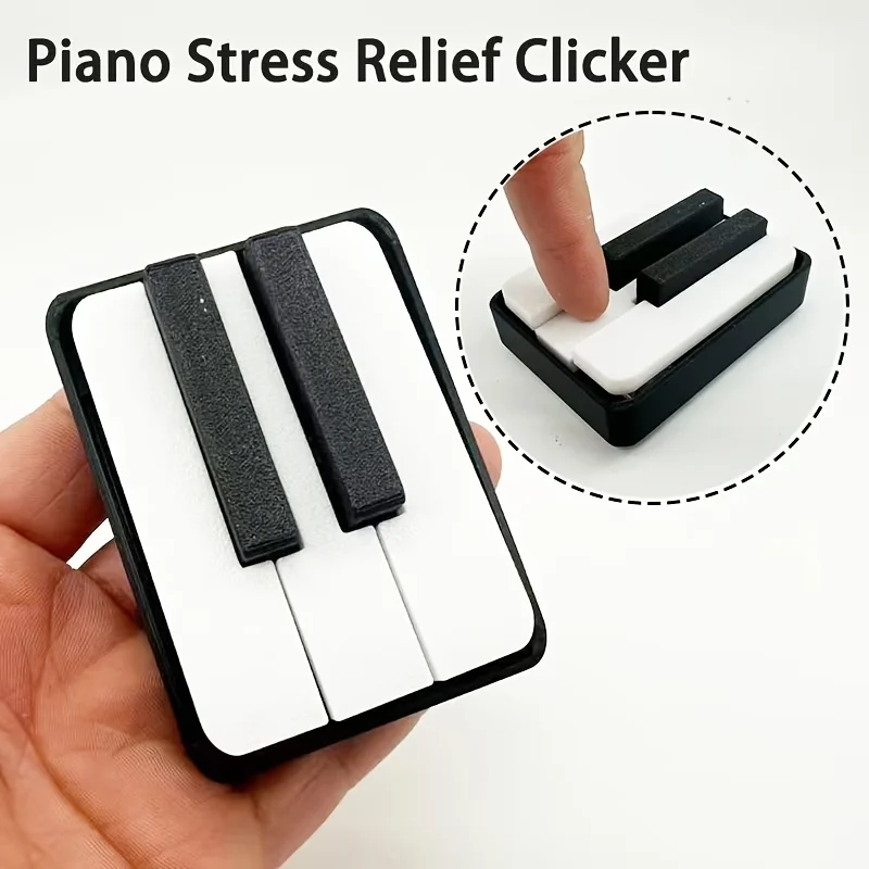 Piano keyboard Clicker Can Press Accessories Music Enthusiast Accessories Desktop Decoration Ornaments