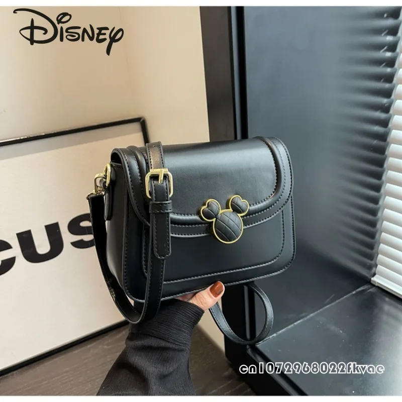 Disney Mickey nowa damska torba Crossbody modna wysokiej jakości damska torba na ramię jednolity kolor uniwersalna torba damska dojeżdżająca do pracy