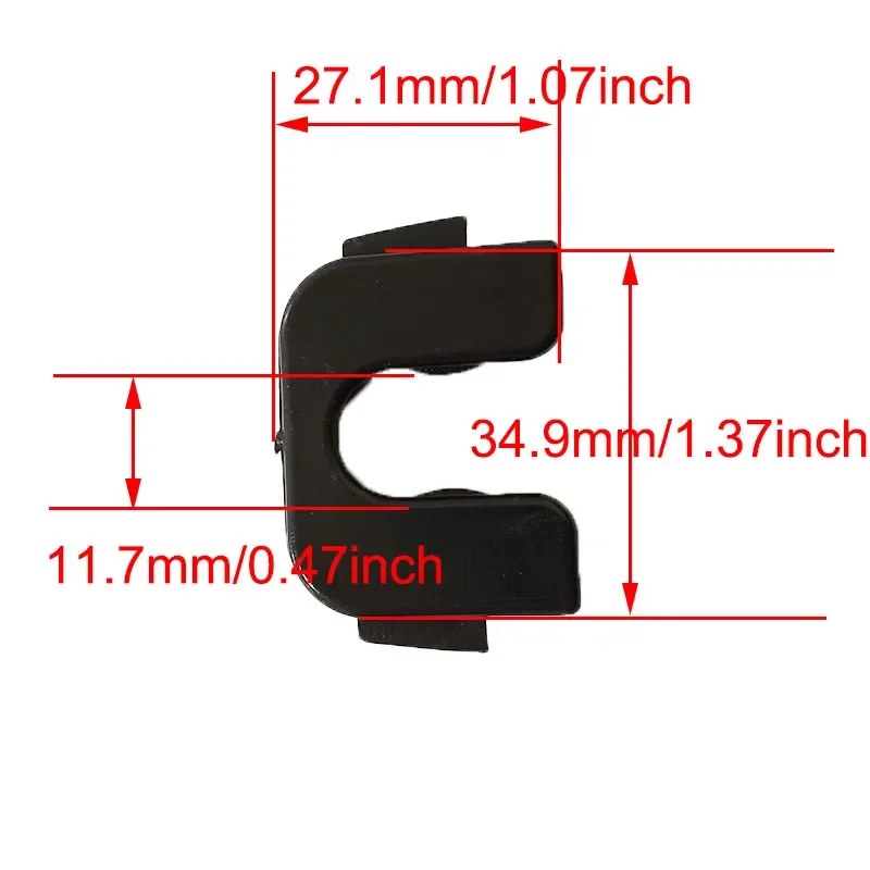 2X For Ford Fiesta Mondeo MK4 2014 - Rear Parcel Shelf Pivot Hinge Clip 8A6146698AA