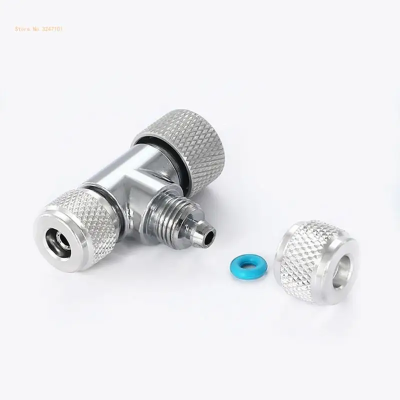 Aquarium CO2 Bubble Regulator Diffuser Needle Regulator Single Head Double Head for Fish Tanks CO2 Bubble Counter Dropship