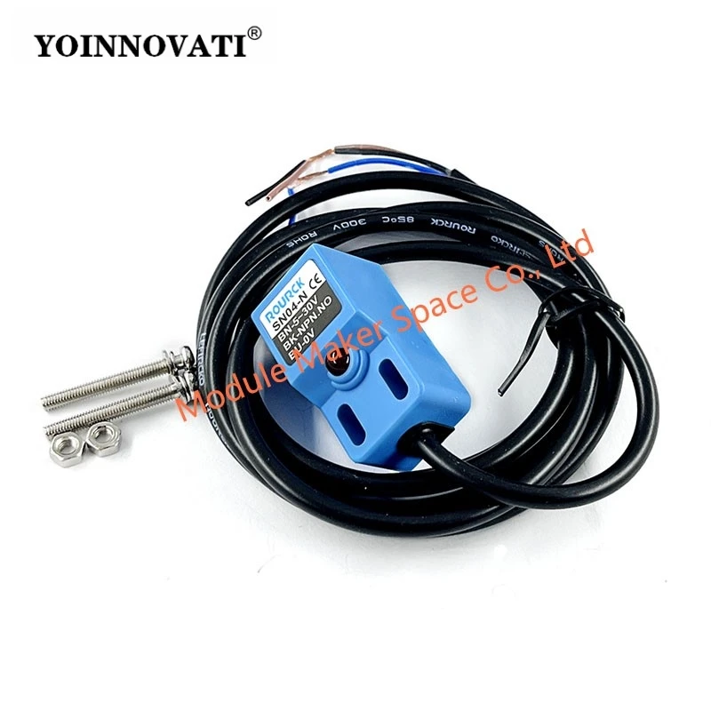 

SN04-N/SN04-N2 DC NPN Inductive Proximity Sensor Switch Detection Switch (NO/NC, 4mm, 10-30V, 3-Wire) for Arduino