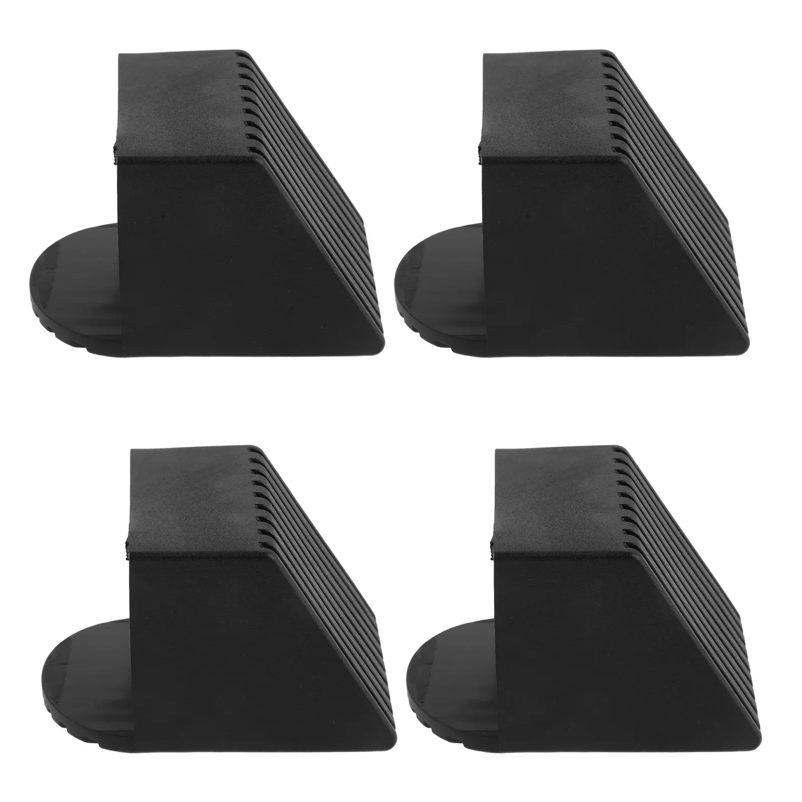 4Pcs Fitness Equipment End Caps Square Tube Leg Protectors Non-Slip Floor Protectors Replacement Plastic Plugs for Gym Machines