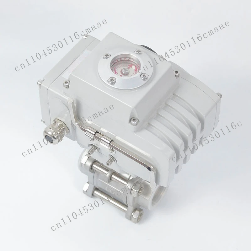 Q911F-16P Electric Thread Buckle Floating Ball Valve Switch Type