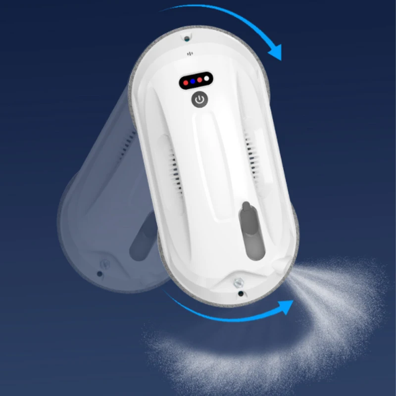 Robotstofzuiger Raamreinigingsrobot Smart Home Glazenwasser Robot Afstandsbediening Glazen reinigingsrobots