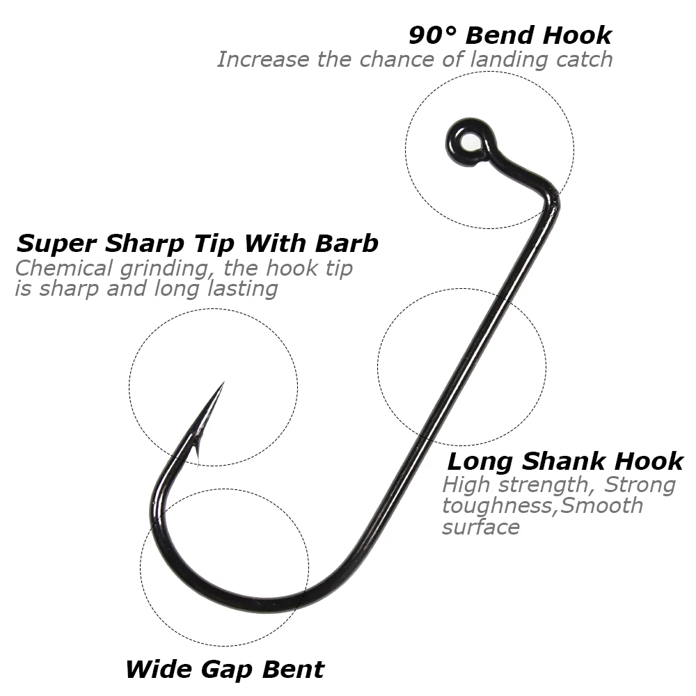 100PCS Aberdeen Offset Jig Hook High Carbon Steel 90 Degree Shank Bent Saltwater Jig Hooks 8 6 4 2 1 1/0 2/0 3/0 4/0 5/0 6/0 - AliExpress 100PCS Aberdeen Offset Jig Hook High Carbon Steel 90 Degree Shank Bent Saltwater Jig Hooks 8 6 4 2 1 1/0 2/0 3/0 4/0 5/0 6/0 - AliExpress