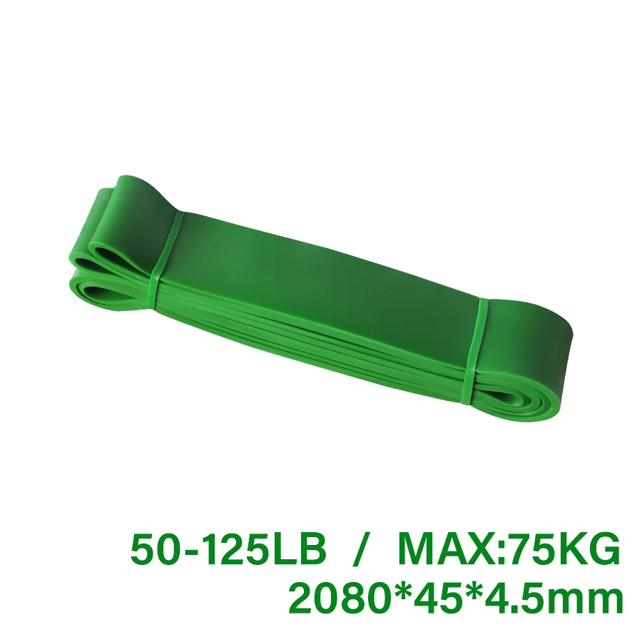 Workout Pilates Latex Weerstandsband Sport Fitness Oefening Elastiek Heavy Duty Sterkte Pull Up Crossfit Gymapparatuur