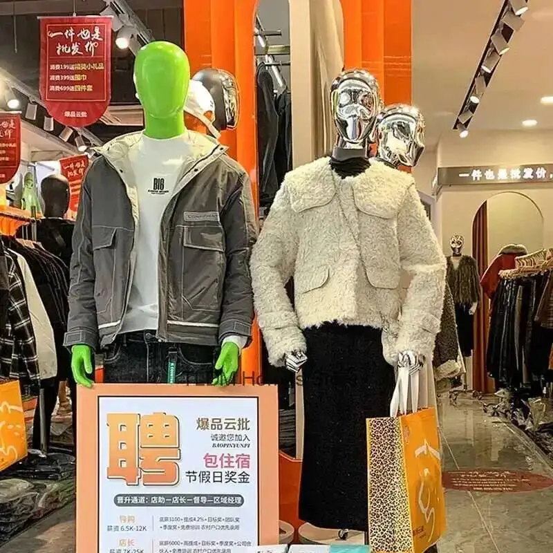 

Female Dress Light Luxury Window Women's Full Body High End Clothing for Display Rack Clothing Mannequins Store Dressmaker Model