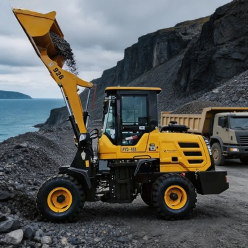 2.7m³ Bucket Front End Loader Wheel Heavy Machine 5 Ton for Mining Quarry Operations Project Work Use Site Area