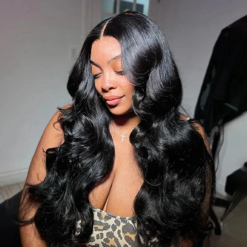 

ISEE волосы объемная волна предварительно отбеленные предварительно выщипанные 7x5 Wear Go 180% плотность бесклеевые предварительно вырезанные парики из натуральных волос на кружевной застежке