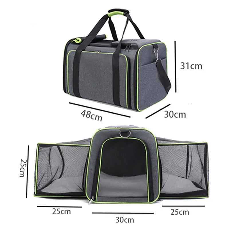 Portable Pet Shoulder Bag Cat Carrier Breathable Puppy Cat Bag Outdoor Travel Backpack Pet Dog Cat Transport Carrying Handbag