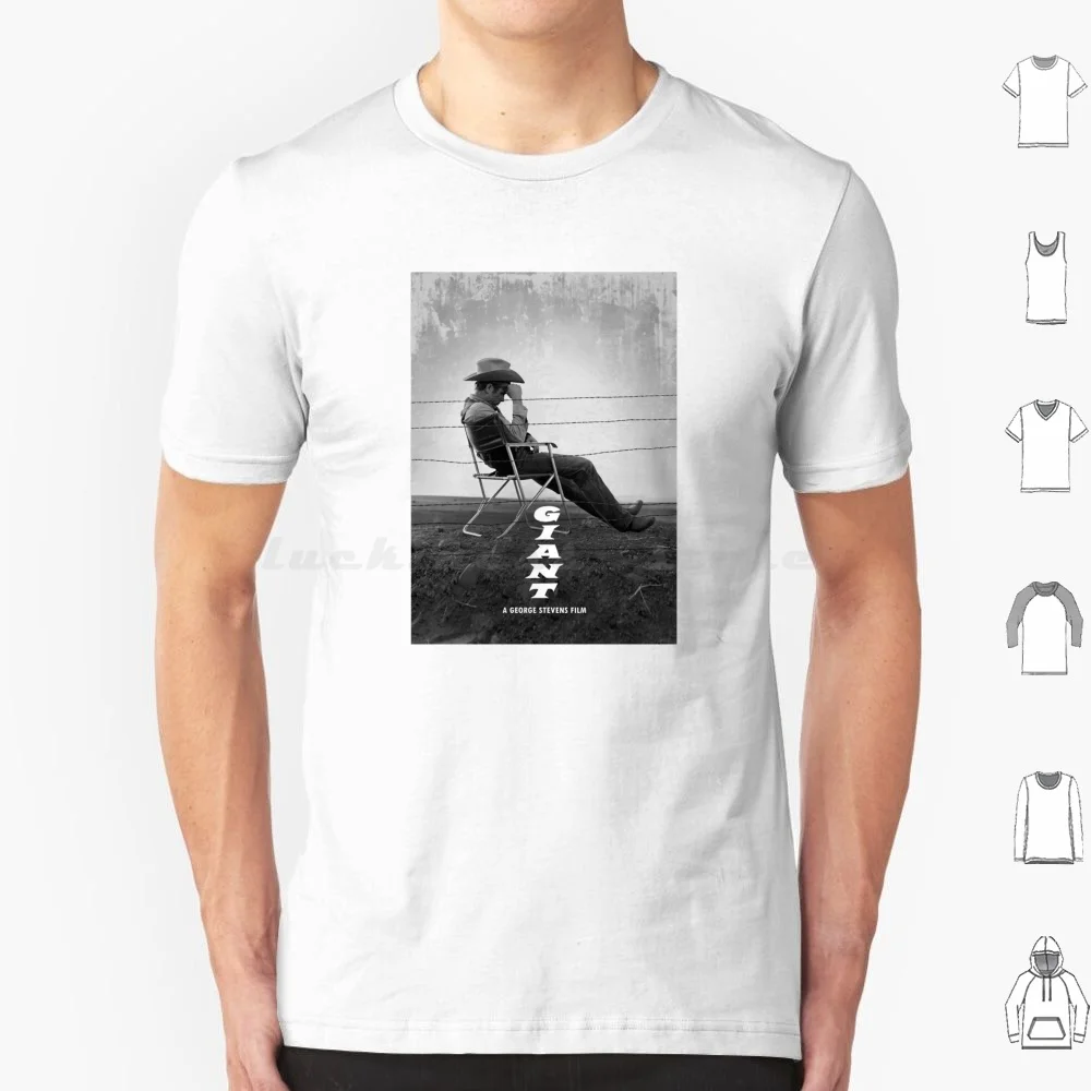 Camiseta gigante 6xl de algodón, camiseta fresca, película, cine, Hollywood, Minimal, Oscar, Drama, comedia, Horror, gigante, James Dean