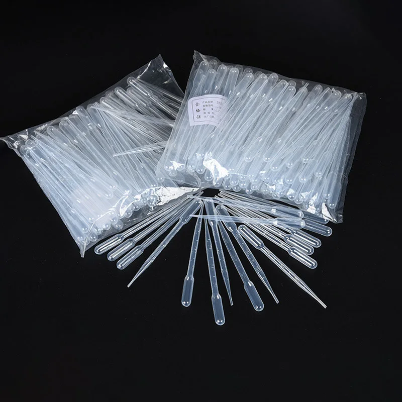 0.2 0.5 1 2 3 5ml Transparent Plastic Pasteur Pipette Disposable Essential Oil Dropper 500pcs/1000pcs/2000pcs/lot