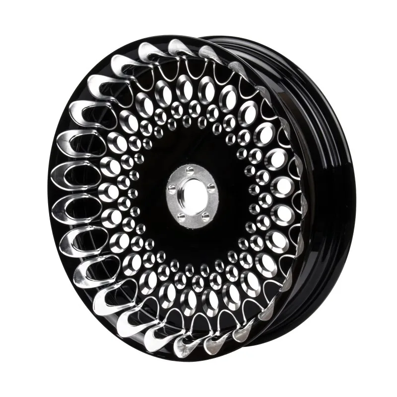 

2025 New Style New Product Forged Haley Hub/Wheel/Rim With Gloss Black Finish For 18-later Harley