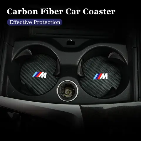 자동차 코스터 탄소 섬유 방수 병 컵 홀더 BMW M X1 X3 X5 X6 X7 E30 E90 M3 E84 E83 F25 E91 F15 F16 용 미끄럼 방지 매트 자동차 코스터 탄소 섬유 방수 병 컵 홀더 BMW M X1 X3 X5 X6 X7 E30 E90 M3 E84 E83 F25 E91 F15 F16 용 미끄럼 방지 매트