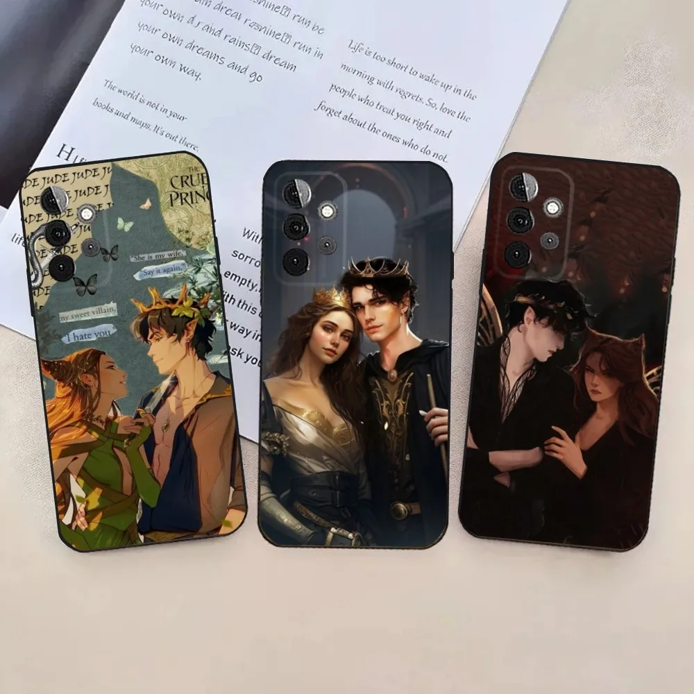 T-The Cruel Prince Jude Cardan-S Phone Case For Samsung Galaxy A13,21s,22,31,32,52,53,71,80,91 Soft Black Cover