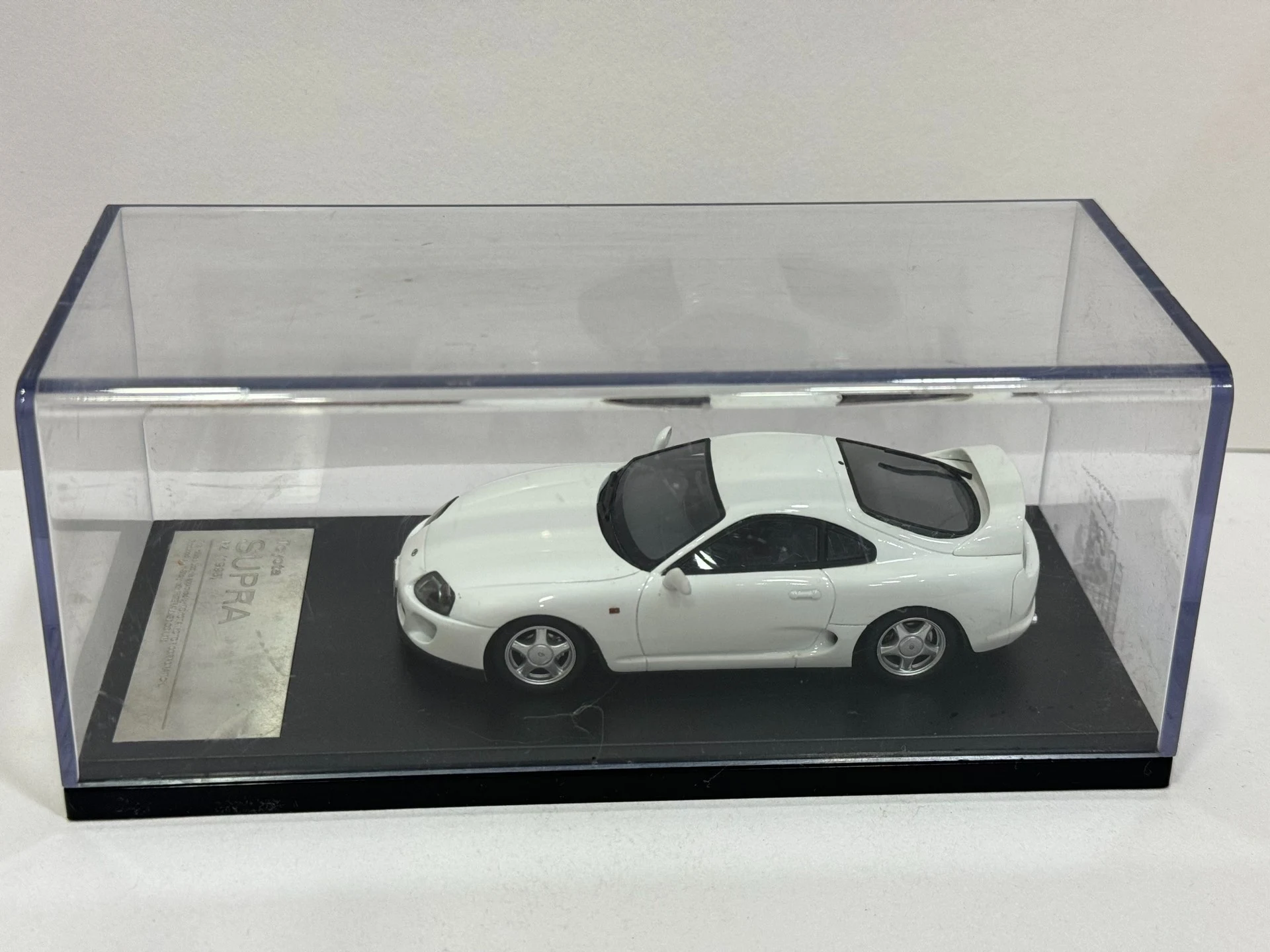 Flaws Explosion Window No Color Box HI Story 1/43 Scale Toyota Supra Resin Car Model
